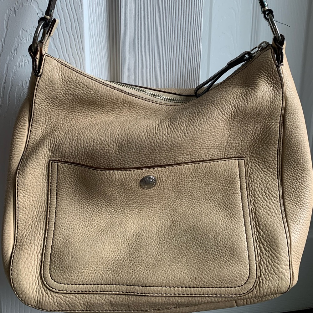 Coach leather handbag